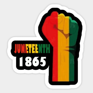 1865 Juneteenth It's Independence Day Sticker